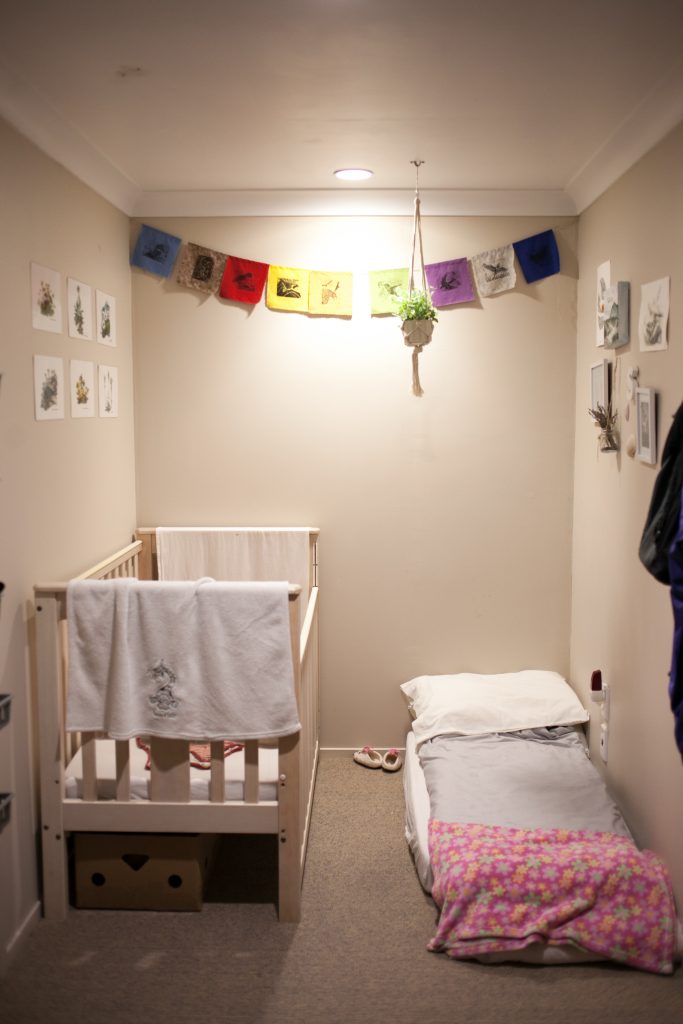 Make-Do Toddler Room Crib and Mattress Set Up
