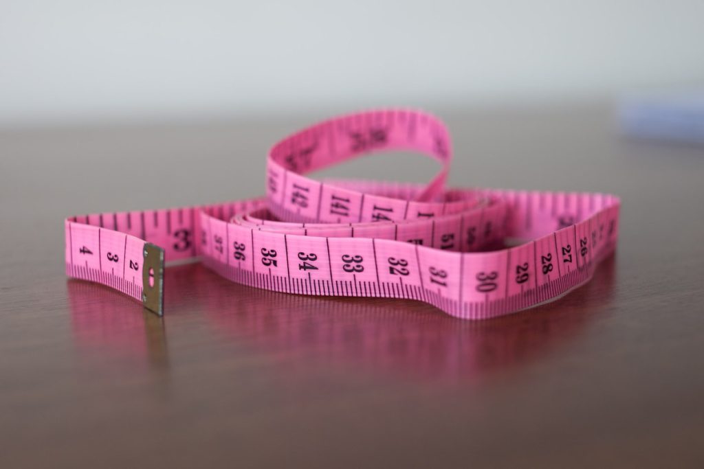 Pink Tape Measure for Fundal Height in Pregnancy