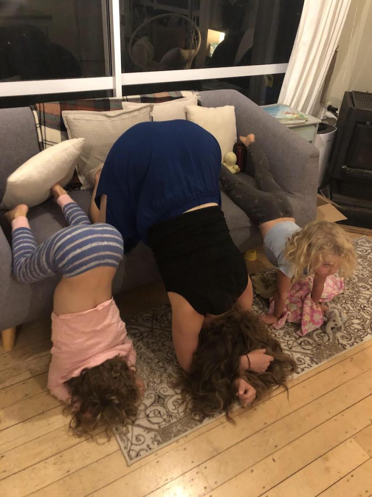 Birth and Postpartum Preparation Forward Leaning Inversion