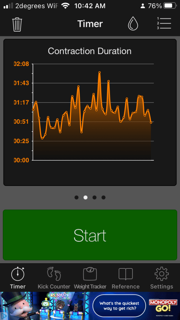 Contraction Pattern Screenshot