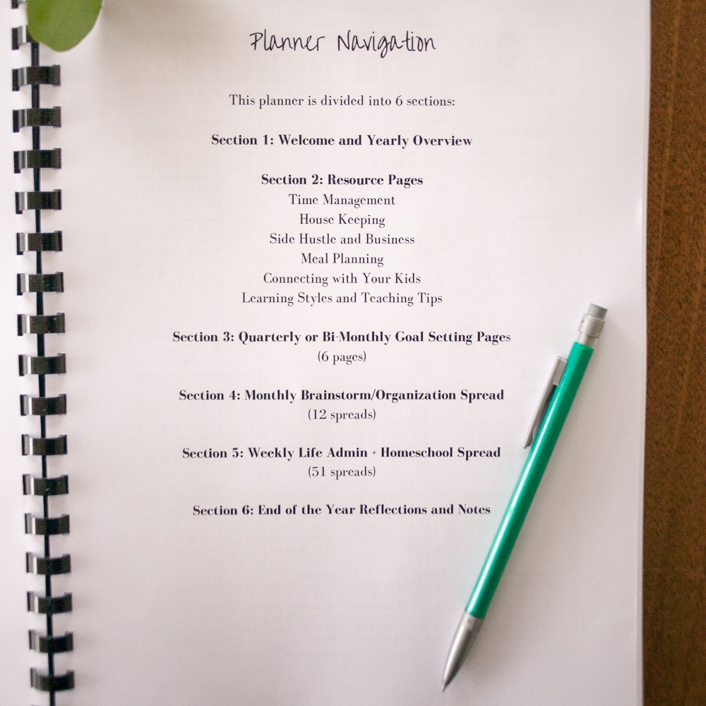 2025-2026 The Ultimate Homeschool + Life Admin Planner (A4 Size) - Image 16