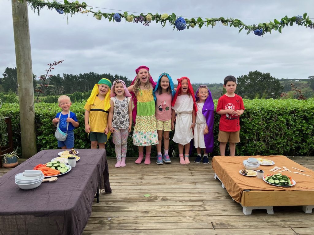 for a Simple Christmas Traditions for Families, gather a group of friends for a Shepherd's dinner