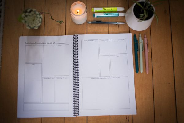 Homeschool + Life Admin Planner (PRINTED + UNDATED)