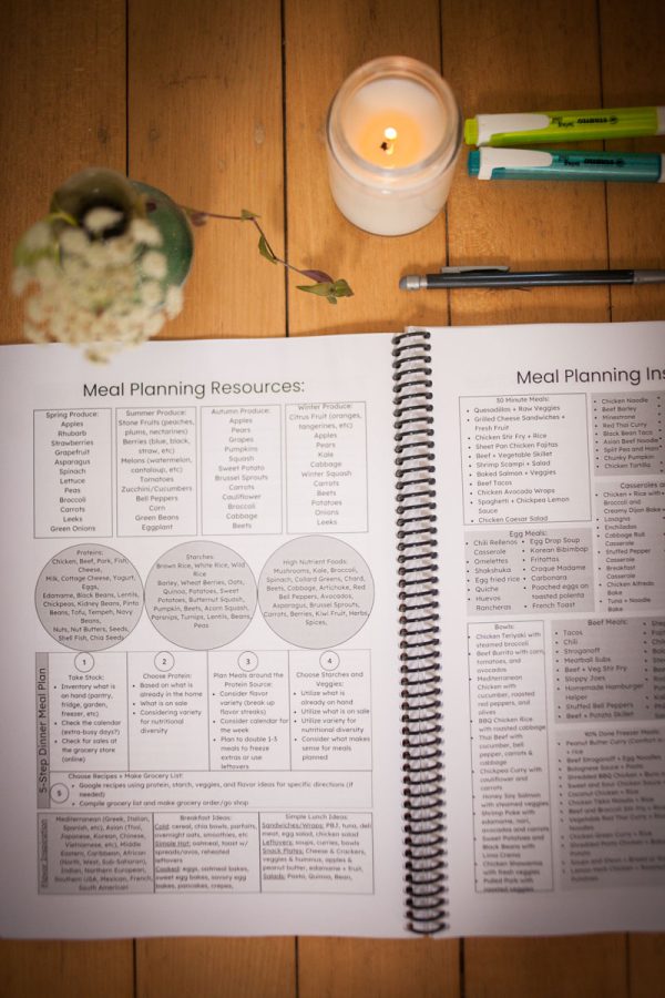 Homeschool + Life Admin Planner (PRINTED + UNDATED)