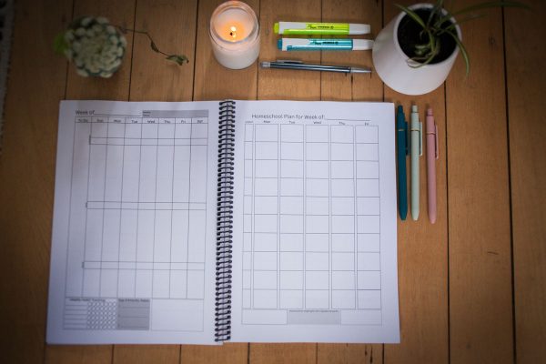 Homeschool + Life Admin Planner (PRINTED + UNDATED)