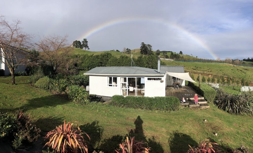 Exterior Modern Small Cottage in the countryside