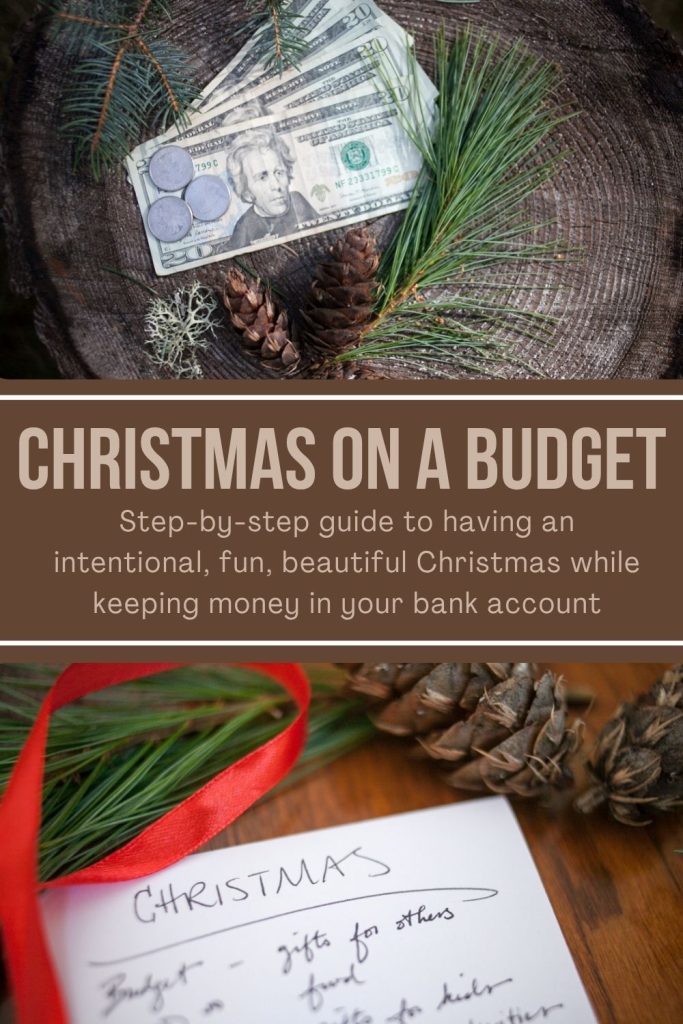 Christmas on a Budget Pinterest Pin